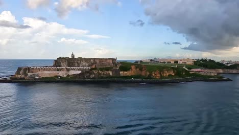 famous castillo san felipe del morro in old san juan, puerto rico.