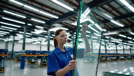 glass factory worker