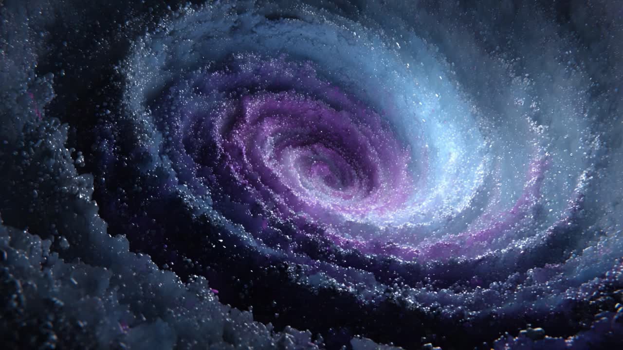 A Stunning Visual Journey Through the Cosmic Swirls of a Majestic Galaxy, Featuring Vibrant Nebulae and Enigmatic Stellar Formations Captured in Digital Artistry