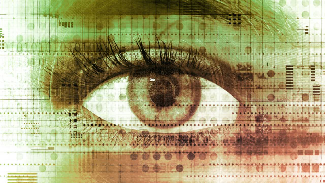 fondo futurista con interfaz digital avanzada como concepto