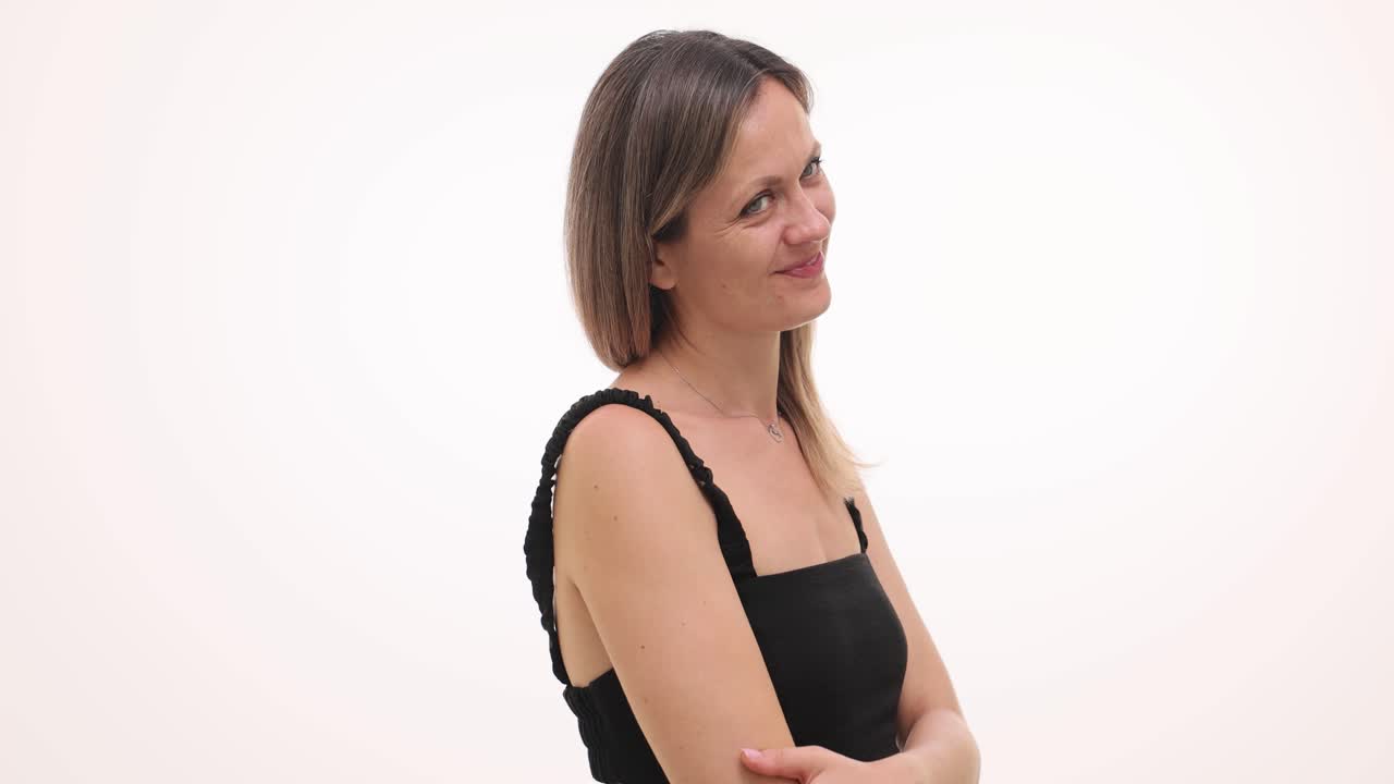 Retrato de una mujer hermosa