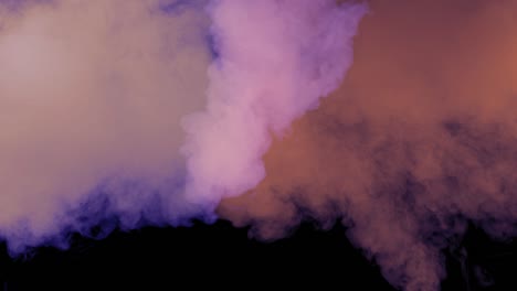 4k colorful fog and smoke effect