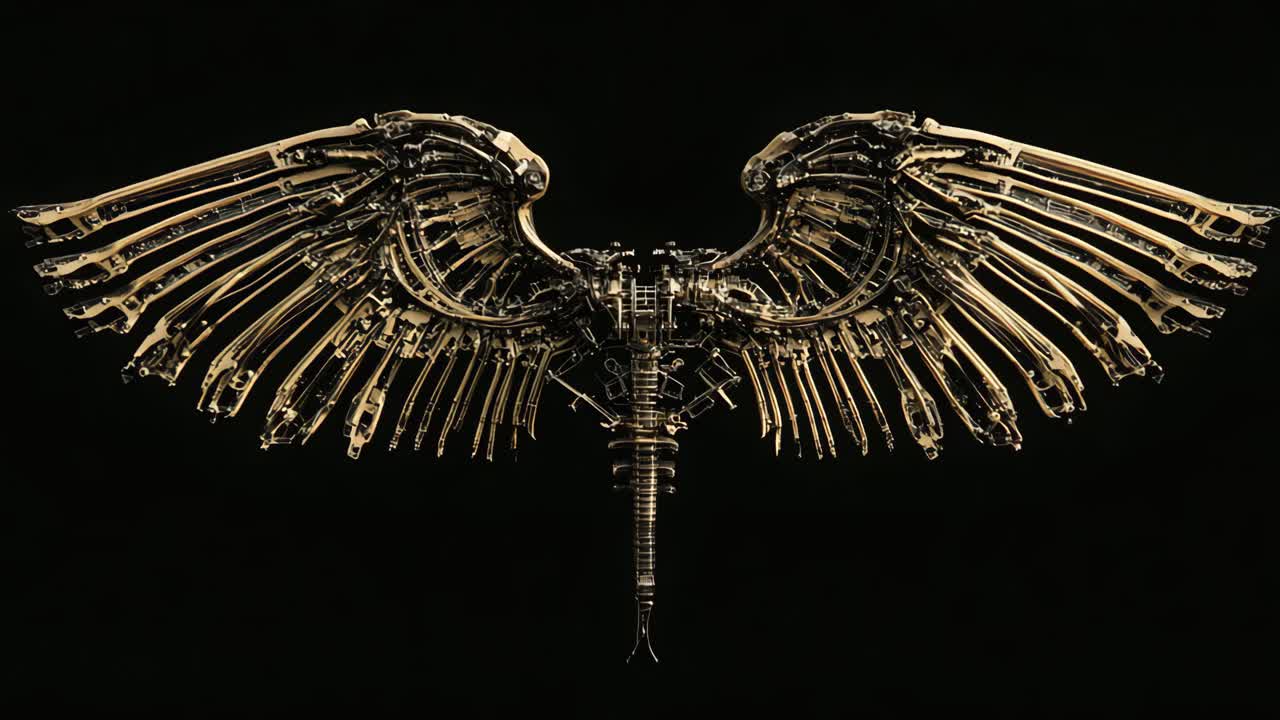 Mechanical Angel Wings