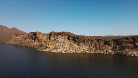 saguaro lake cliffs arizona near butcher jones recreation site may 2021