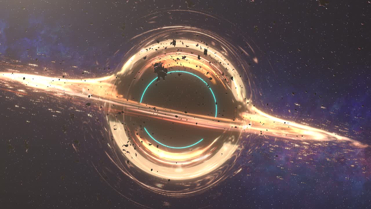 우주에 있는 블랙홀