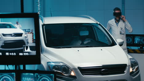 autonomous vehicle crash test simulation