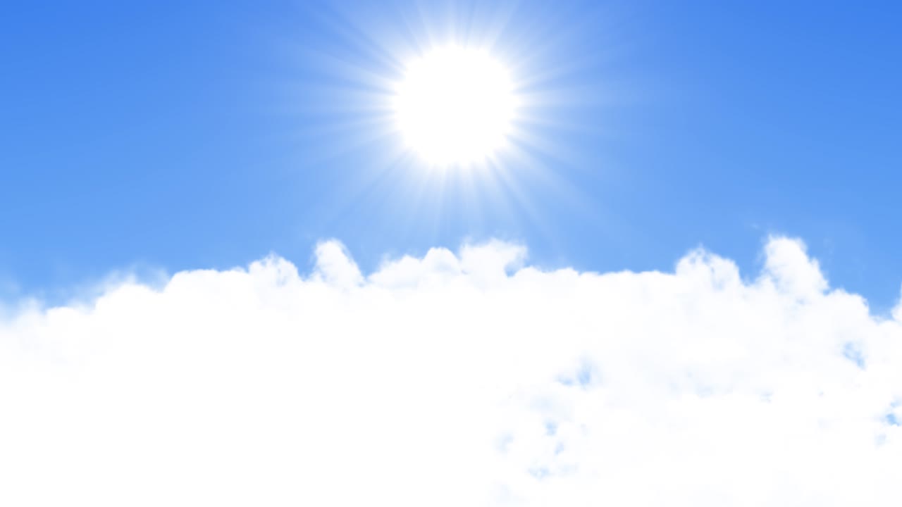 Sunny Day with Clouds