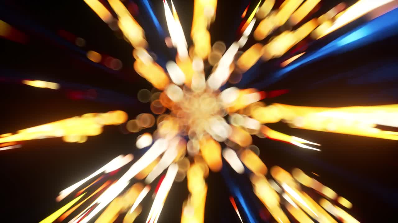 explosión abstracta de luz