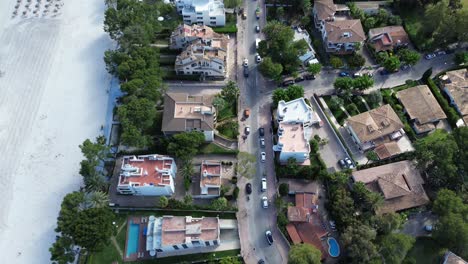 casas de vacaciones caras en mallorca islas baleares españa en la playa, aérea
