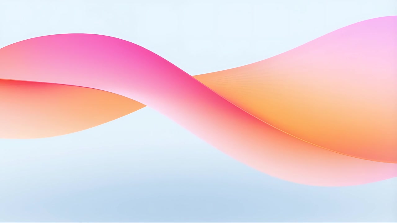 Minimal Abstract Wave Motion Background 4K