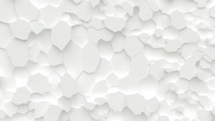 Abstract White Geometric Pattern