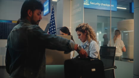 airport check-in