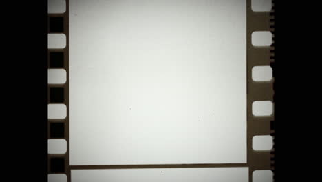 blank vintage film frame
