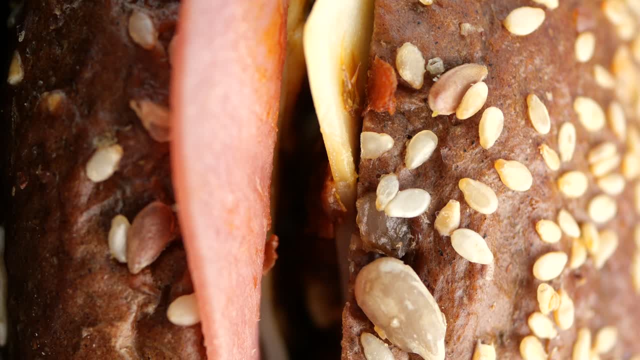 Close-up of a sandwich