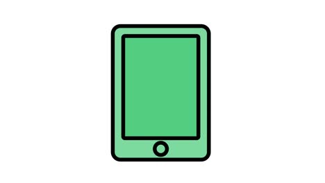 smart phone icon animation loop