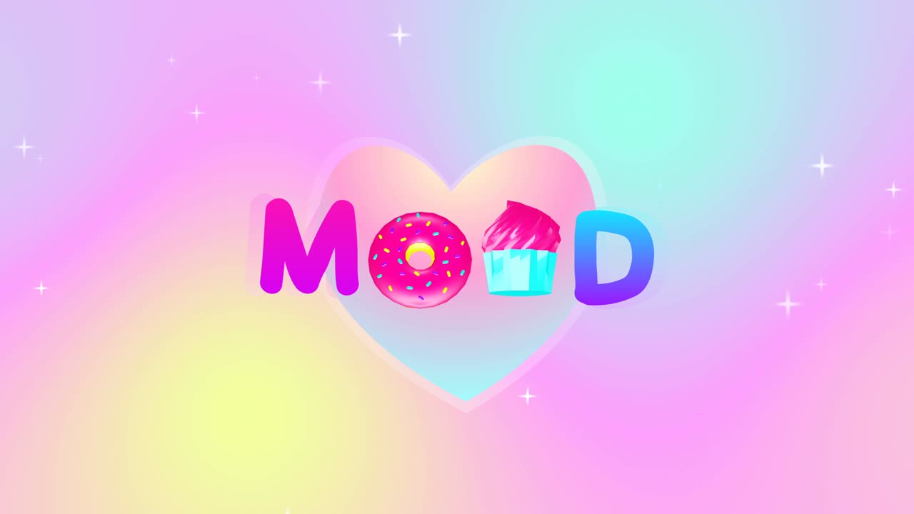 papaya brillante sobre un fondo azul. loop