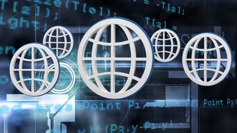 tecnología global y procesamiento de datos