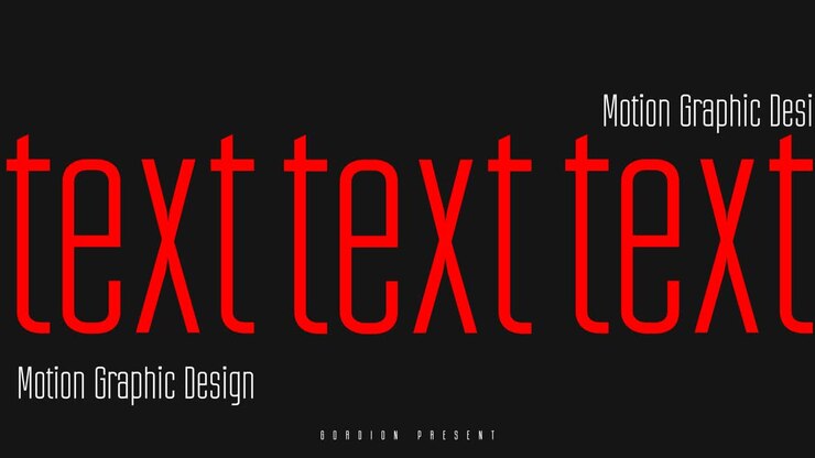 Typography and Text Design Templates