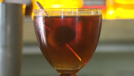dark cocktail