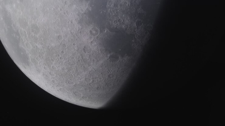 Lua vista do Espaço