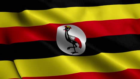 bandera de uganda