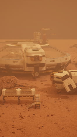 abandoned martian outpost