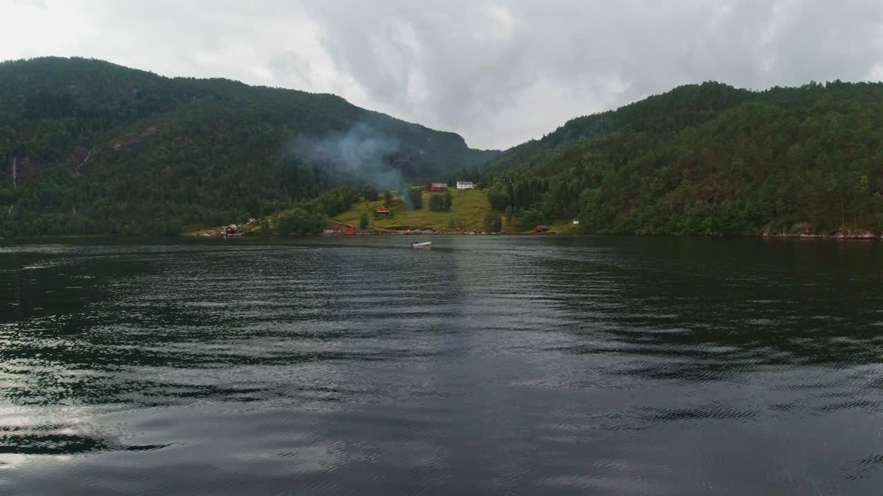 Exploring the Beauty of Europe on a Tranquil Boat Journey in Nature