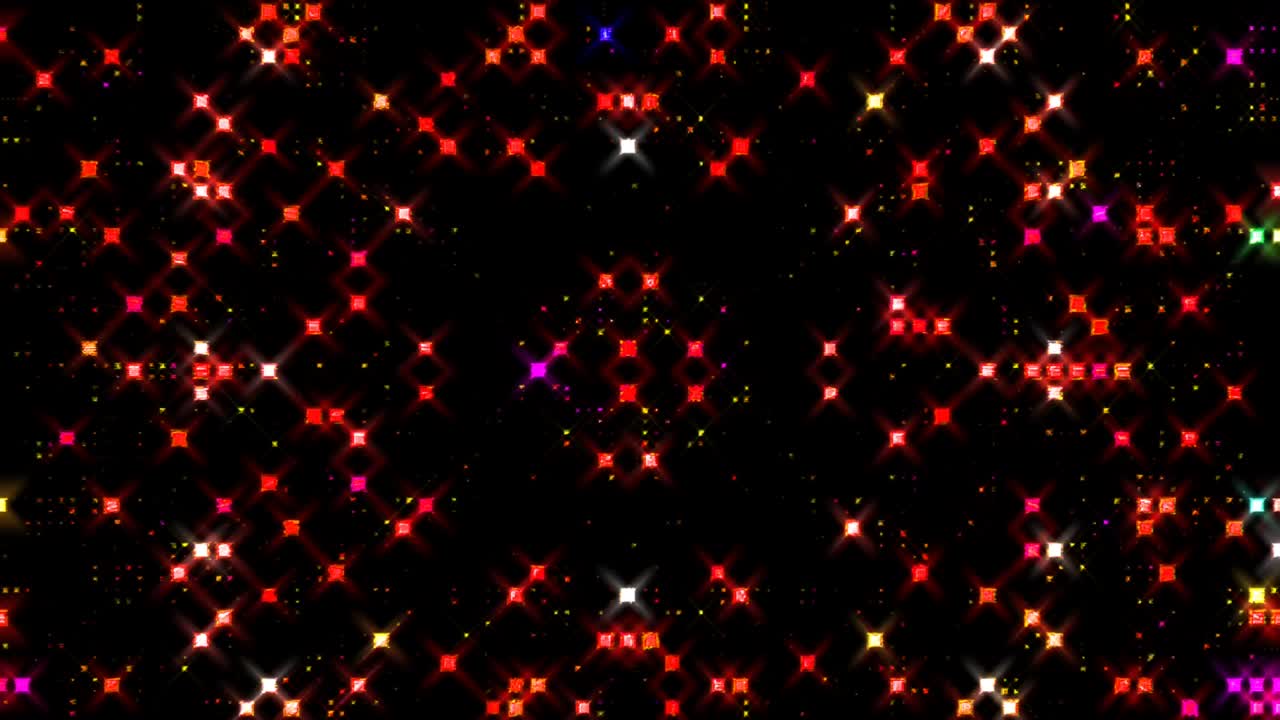 빛나는 밝은 선은 검은 바탕에 파동 움직임을 설정, 다채로운