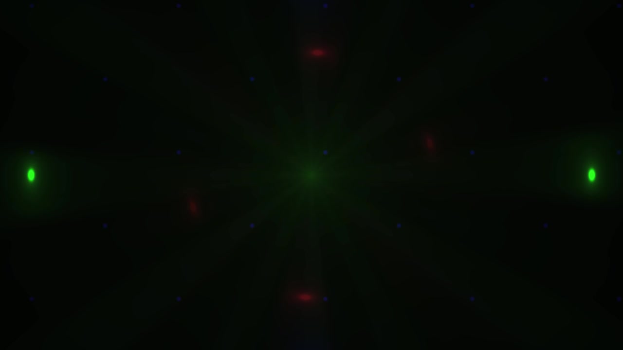 Dynamic Abstract Background with Glowing Lights and Starburst Effect