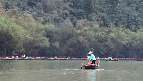 boat journey amidst lush greenery and calm waters