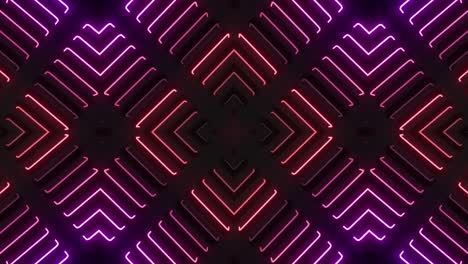 fondo con patrón geométrico de neón