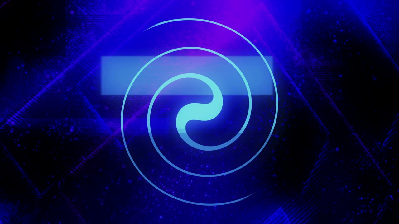 bucle de fondo futurista abstracto