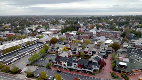 aerial wide shot newport rhode island