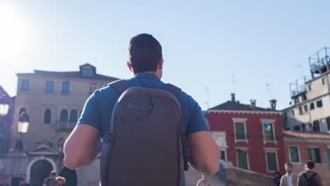 tourist in venice