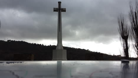 uk british and american cemetery close to the arno river