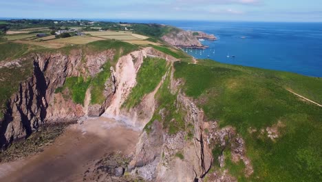 panoramic views of the green isle of sark