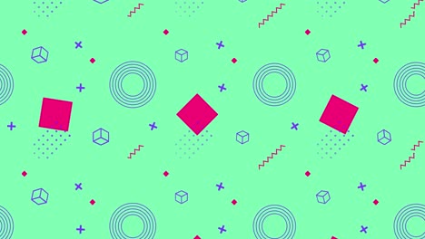 abstract seamless pink doodles background