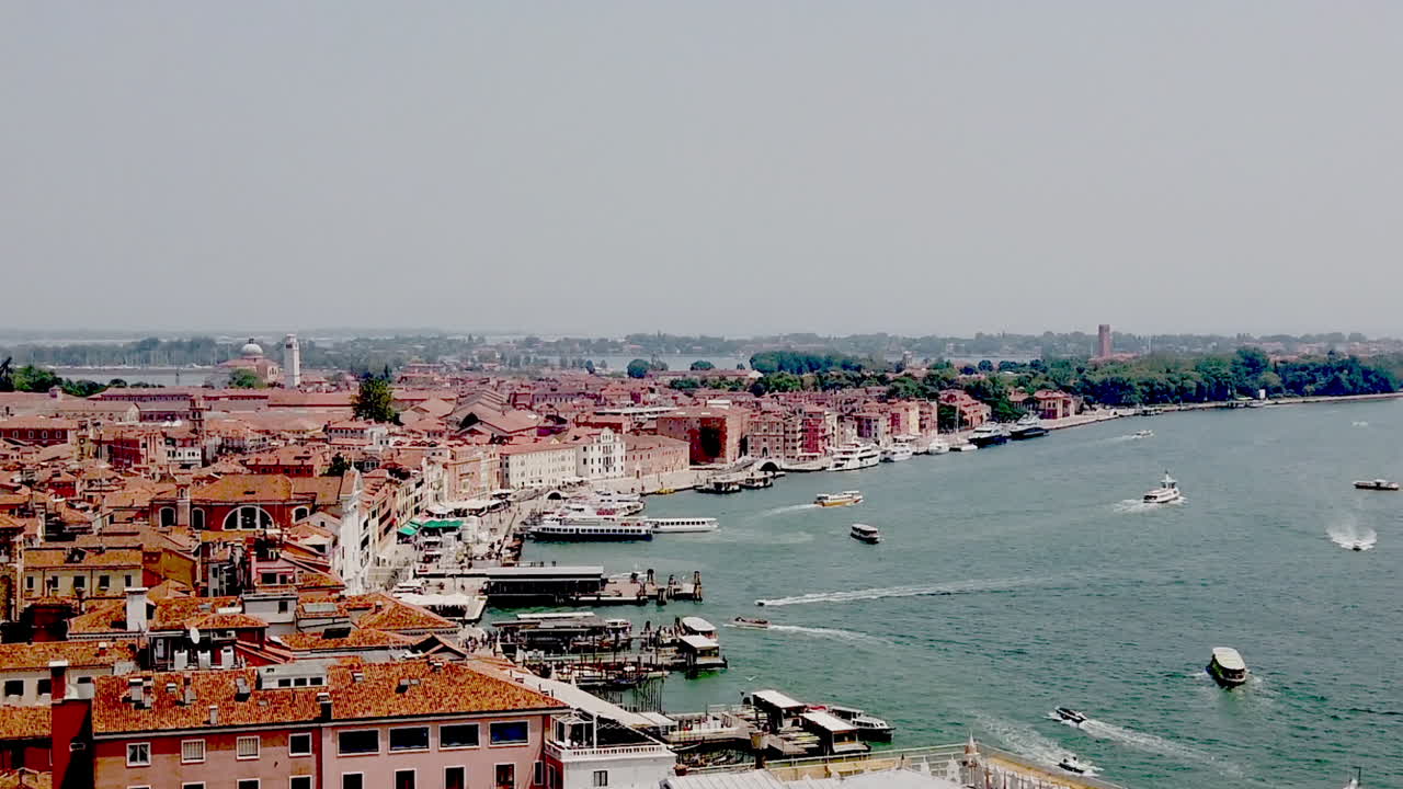venice_slomo_from_san_marco_tower_panorama, hd, 초당 30프레임, 24초