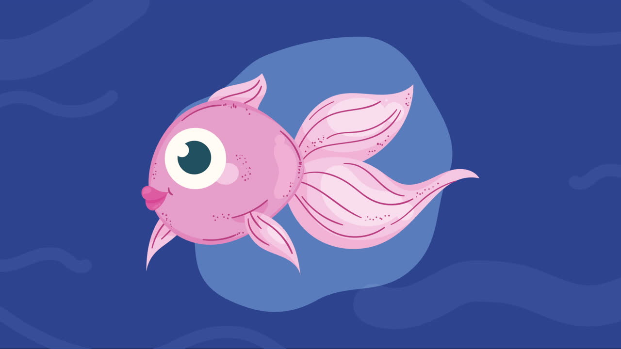 carina ballerina pesce animazione sealife