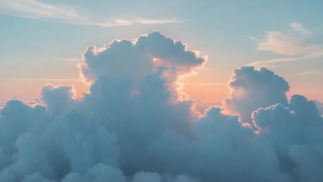sunlight through clouds at golden hour