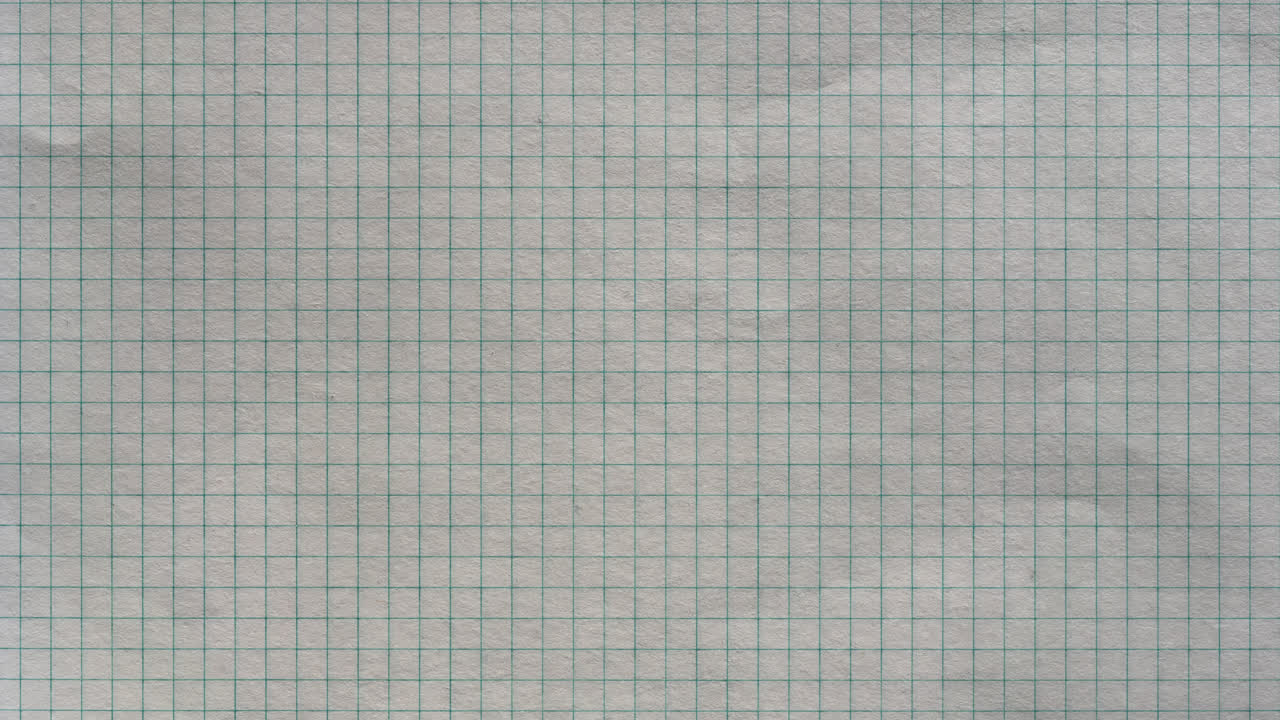 Grid Paper Peeling and Tearing to Reveal Black