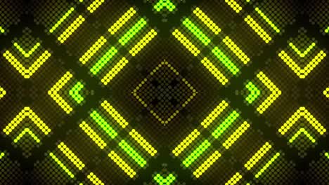 abstract led light show patterns