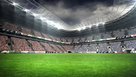 Blick-Auf-Ein-Rugbystadion-In-Der-Nacht