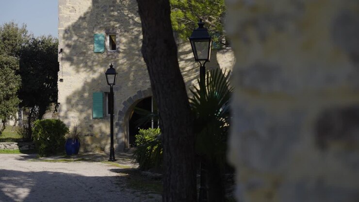 Secluded Provencal Mas Amidst Lush Greenery, France