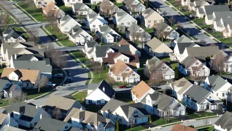 Noble-new-housing-area-during-sunny-day-in-spring