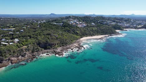 Küstenparadies-In-Den-Buchten-Von-Coolum-In-Queensland,-Australien