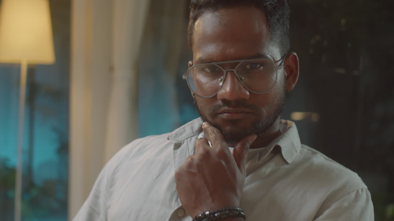 Portrait of Confident Male Therapist in Office