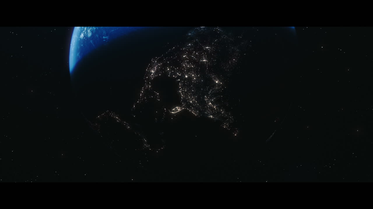 la tierra vista desde el espacio