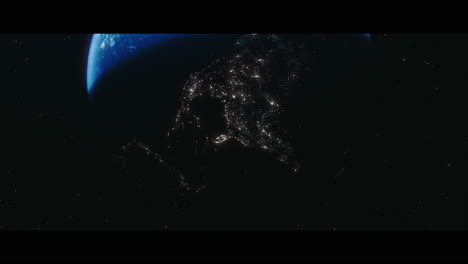 earth viewed from space