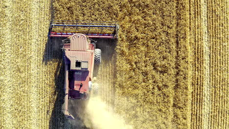 4k drone footage of a tractor ploughing a field